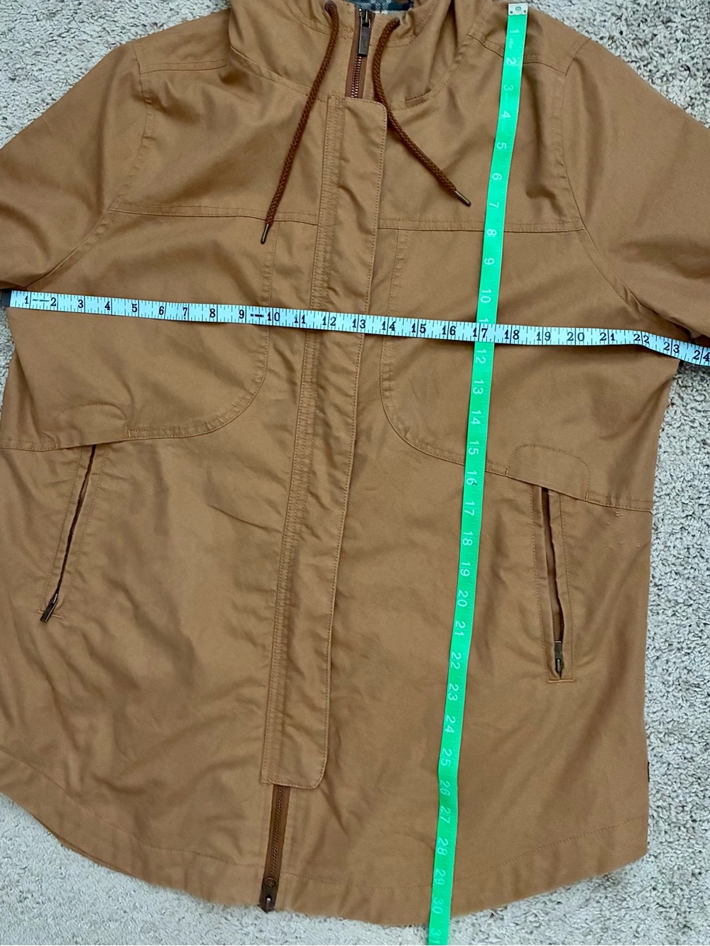 Toad and Co. Tangerine Falls jacket large EUC - Picture 9 of 12